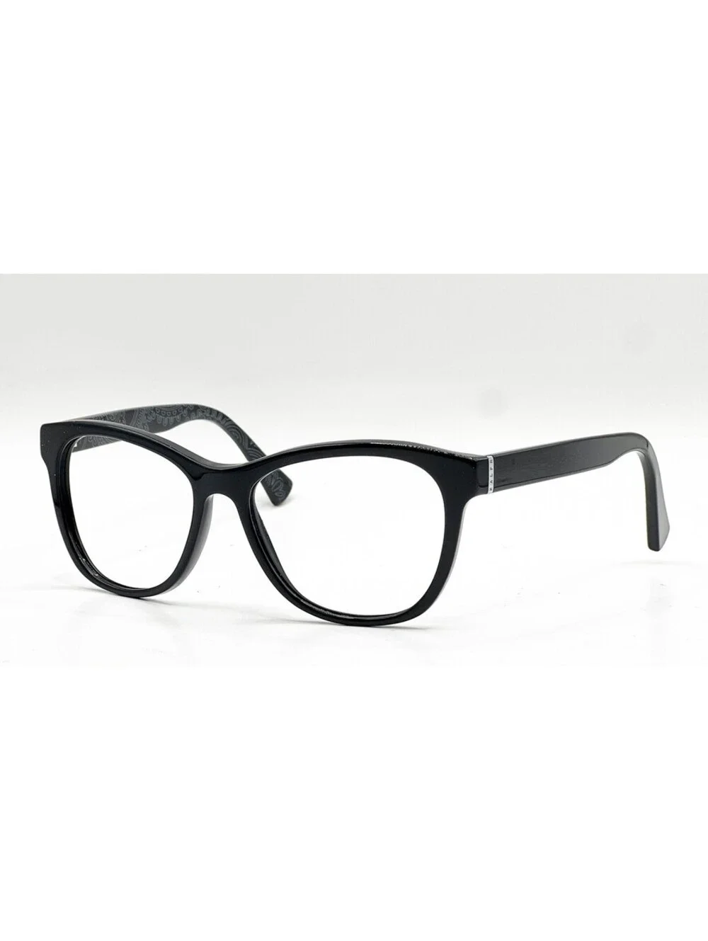Ralph Lauren RA5196 1423 71 Black Bandana Rectangle Eyeglass Frames 54-16-135